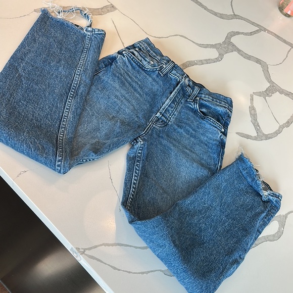 FLAWLESS Mother The Tomcat Jeans in Completely Over Wash Sz 25 - Picture 7 of 10